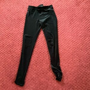 Crewcuts black velvet pants
